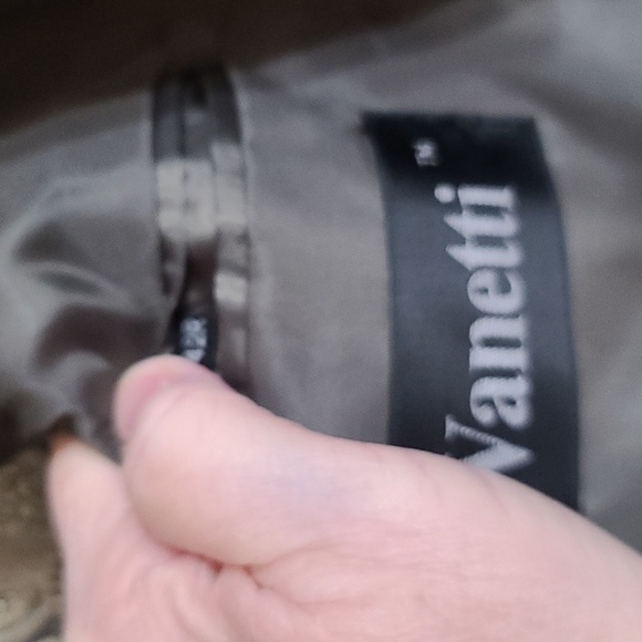 Vanetti George Martin Collection Mens 3 Pc Suit Sage Green/Paisley/Gold 42R READ - Picture 7 of 16